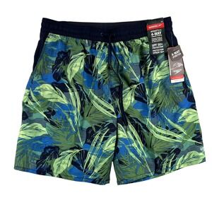 Speedo Swim Trunks‎ Mens XL 4-Way Stretch UPF 50+ Comfort Seaside Volley 18" NEW